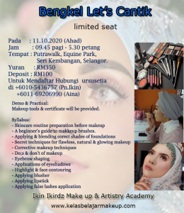 bengkel-solekan-asas-basic-make-up-grooming-class