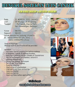 bengkel-solekan-lets-cantik-march-2021