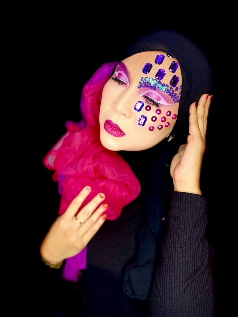 hasil-make-up-solekan-avant-garde-skm-seni-solekan-tahap-3-shini